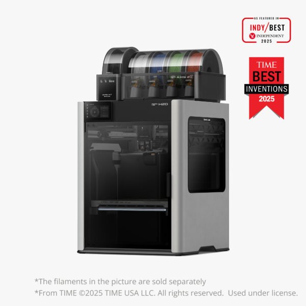 Bambu Lab H2D 3D-printer – officiële productafbeelding Bambu Lab H2D 3D-printer – officiële productafbeelding