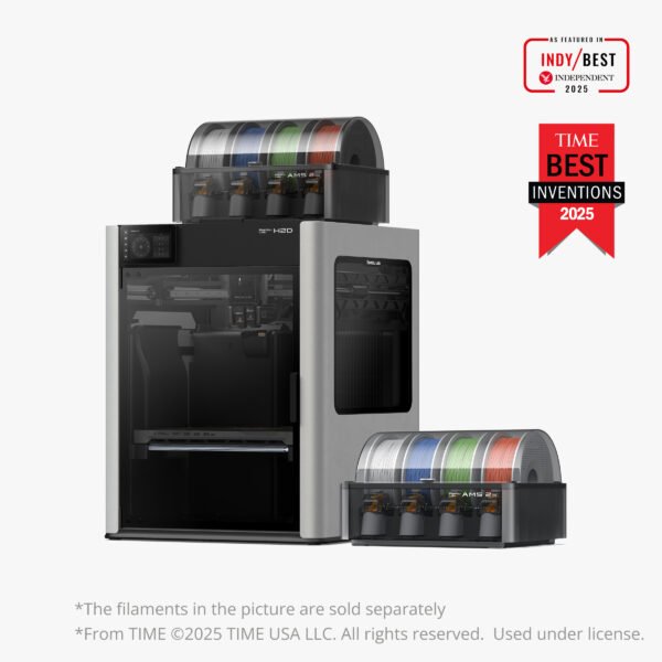 Bambu Lab H2D 3D-printer – officiële productafbeelding Bambu Lab H2D 3D-printer – officiële productafbeelding