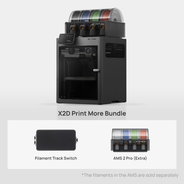 Bambu Lab X2D 3D-printer – officiële productafbeelding